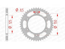 KTM 890 Adventure [2021-2024] - Kettenkit 520 XSR4 - 16/45-118 - Standard Kettenrad Stahl