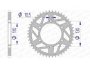 Yamaha YZF R1 RN12 [2004-2005] - Kettenkit 520 XHR4 - 17/45-116 - Standard Kettenrad Alu
