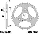 GAS GAS SM 700 [2022-2026] - Kettenkit 520 XHR4 - 16/42-114 - Standard Kettenrad Stahl