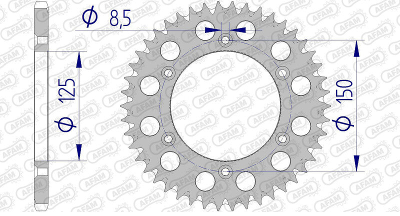 HUSQVARNA FS 450 [2023-2026] - Kettenkit 520XRR3 14/46-116 - standard Kettenrad