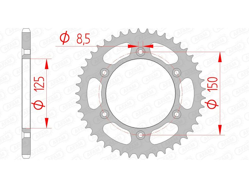 HUSQVARNA FS 450 [2017-2022] - Kettenkit 520XSR 14/45-114 - Standard Kettenrad