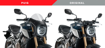 HONDA CB 650 R NEO SPORTS CAFE [2023] – Retro kryt kapotáže – Průhledný - 0