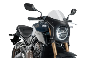 HONDA CB 650 R NEO SPORTS CAFE [2023] – Retro kryt kapotáže – Průhledný
