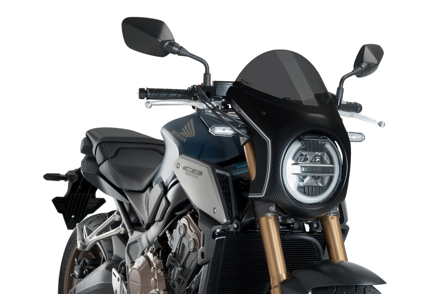 HONDA CB 650 R NEO SPORTS CAFE [2023] – Retro kryt kapotáže – Průhledný