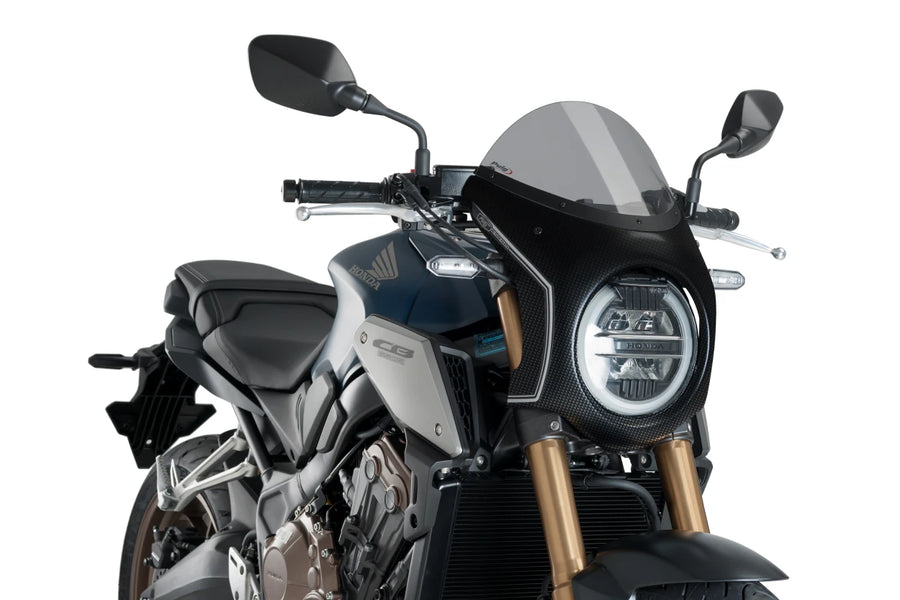 HONDA CB 650 R NEO SPORTS CAFE [2023] – Retro čelní sklo – Tónovaná