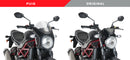 SUZUKI SV 650 [2025] – Retro Fairing Screen – Černá-1