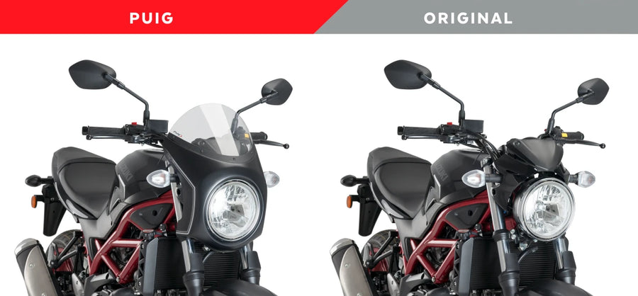SUZUKI SV 650 [2025] – Retro čelní sklo – tónovaná