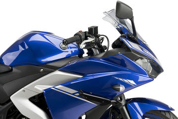 YAMAHA YZF-R3 [2018] - Sportovní boční spoiler PUIG Downforce | Černá | PUIG 3171N