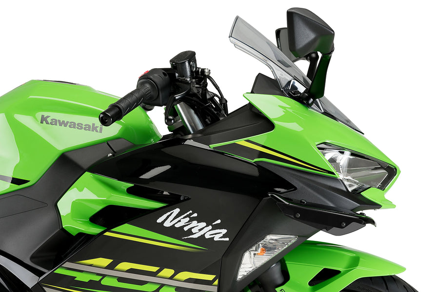 KAWASAKI NINJA 400 [2024] - sportovní boční spoiler PUIG | Černá | PUIG 3172N