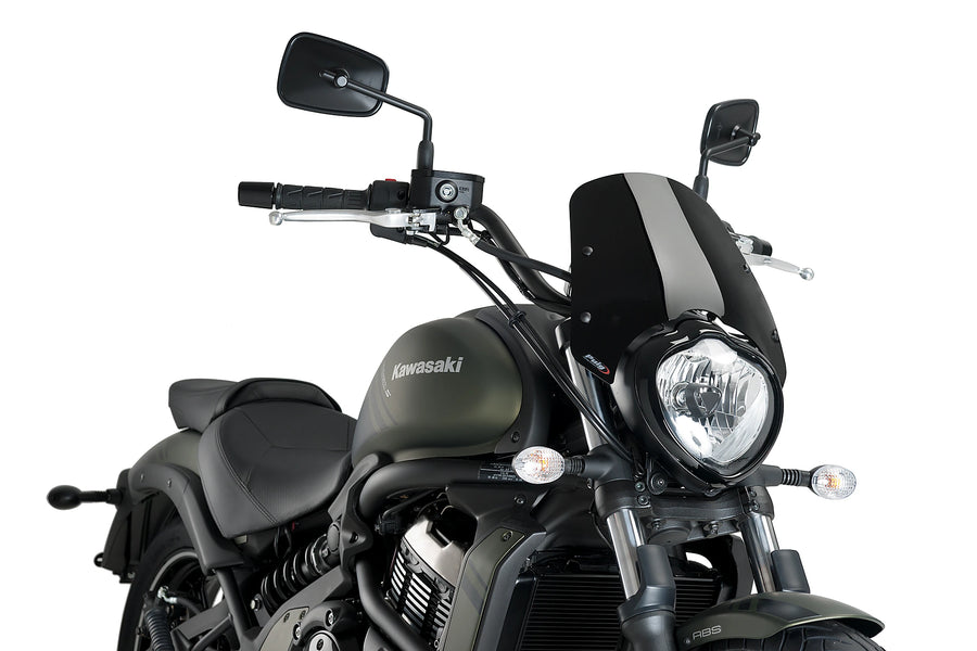 KAWASAKI VULCAN S [2025] - Sportovní čelní sklo nové generace | Černá | PUIG 3175N