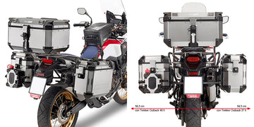 HONDA CRF 1000 L AFRICA TW [2016-2017] - Nosič zavazadel na motocykl