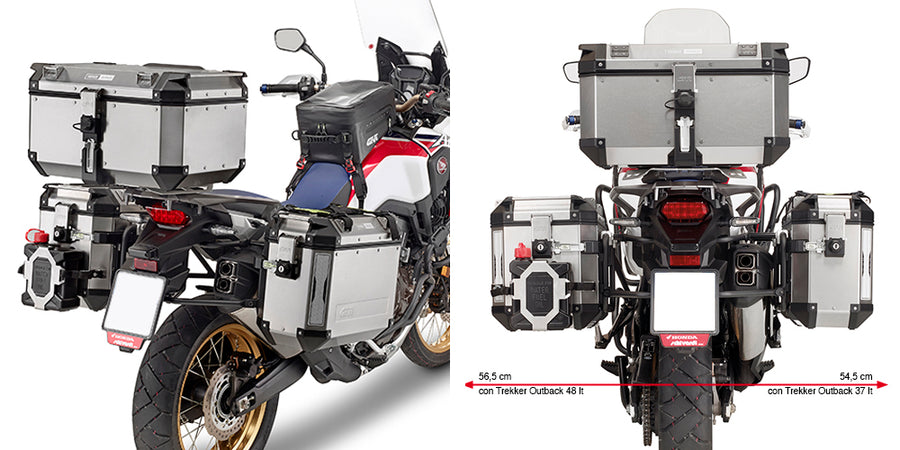 HONDA CRF 1000 L AFRICA TW [2016-2017] - Nosič zavazadel na motocykl