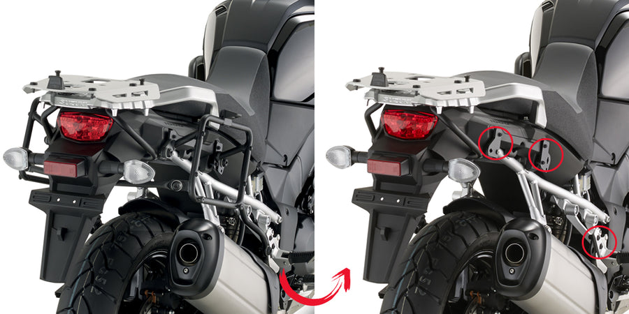 SUZUKI DL 1000 V STROM [2017-2018] - Rychloupínací držák bočního pouzdra
