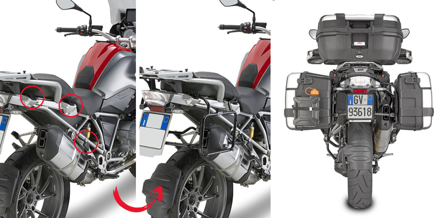 BMW R 1200 GS ADVENTURE [2013-2018] - Rychloupínací držák bočního pouzdra