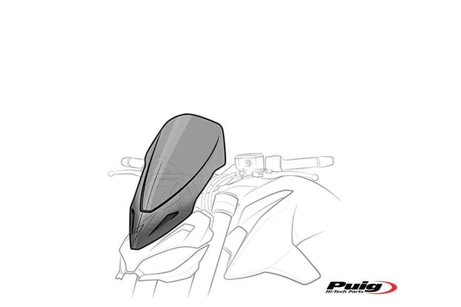 YAMAHA MT 07 [2021-2023] – čelní sklo N.G.Touring