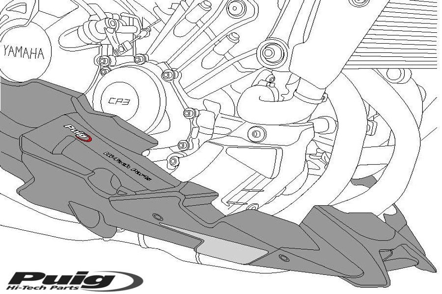 YAMAHA TRACER 9 [2021-2022] - Spoiler motoru