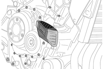 YAMAHA XSR 700 [2015-2022] - Posuvník ochrany rámu Pro 2.0
