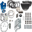 Harley-Davidson FLHTCUTG 1868 Tri Glide Ultra 114 [2020-2025] - 132" Power Package Motorleistungs-Kit – Oberfläche: Schwarz, Hervorgehobene Lamellen – Bild 10