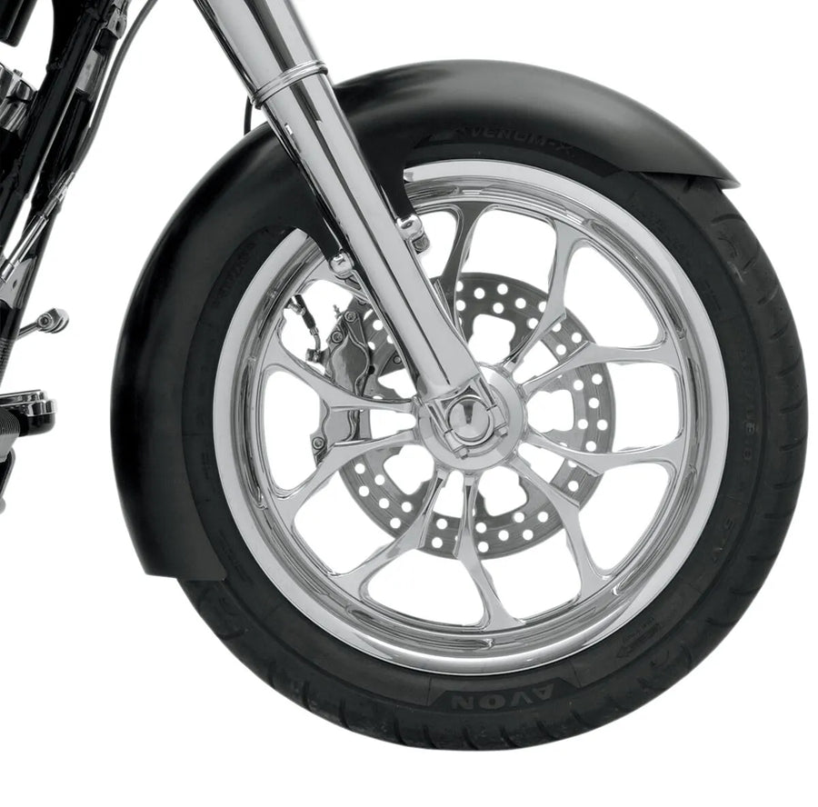 harley-davidson street bob [KLOCK WERKS] - přední blatník řady Hugger s montážními bloky pro Softail/Dyna