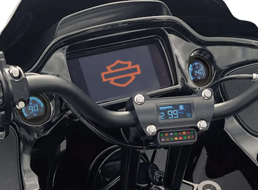 harley davidson softail street bob fxbb [KOSO NORTH AMERICA] - přístrojová sada D2