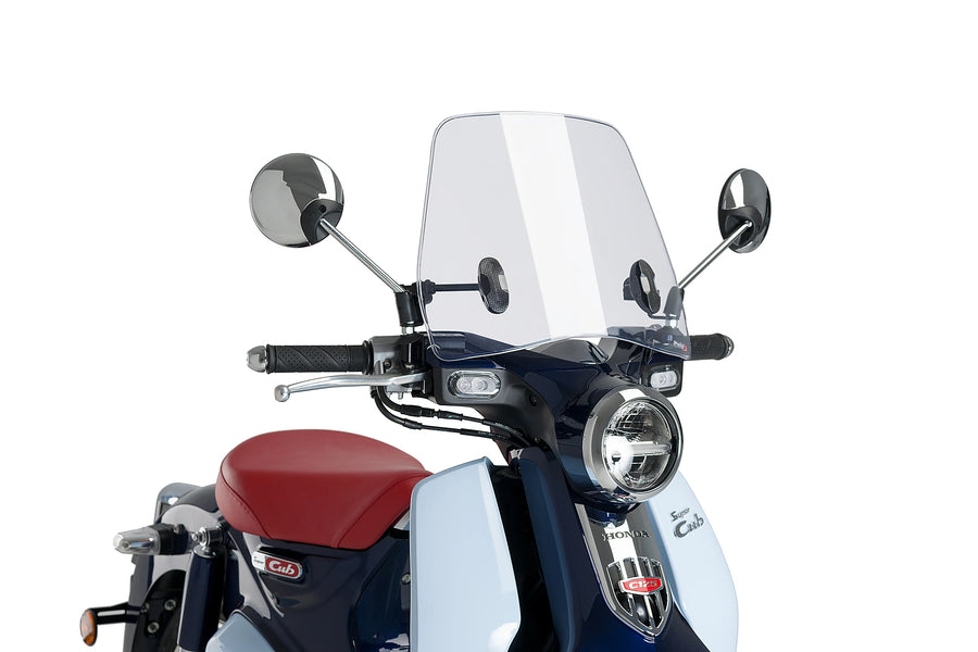 HONDA SUPER CUB C 125 [2025] - Přední sklo Trafic | Jasno | PUIG 3490W