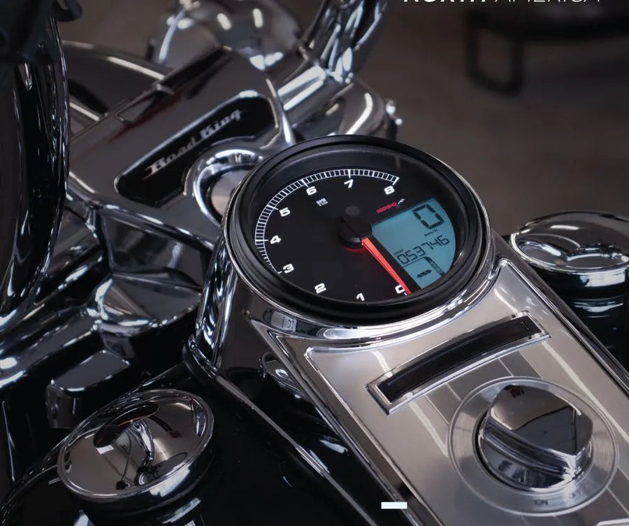 harley davidson flhri [KOSO NORTH AMERICA] – měřidlo HD-05 pro Harley Davidson