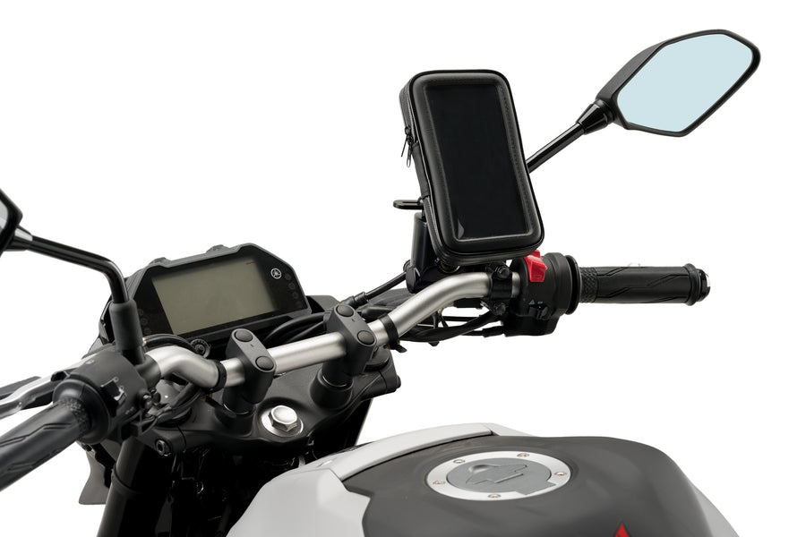 SYM SYMPHONY SR 50 [2025] – Držák na mobil a ochranné pouzdro – Černé