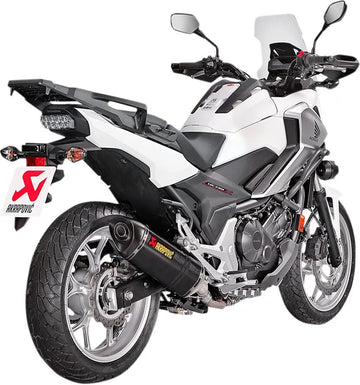 Honda NC 750 X [Akrapovic] - Konečné tlumiče stříbra z uhlíkových vláken