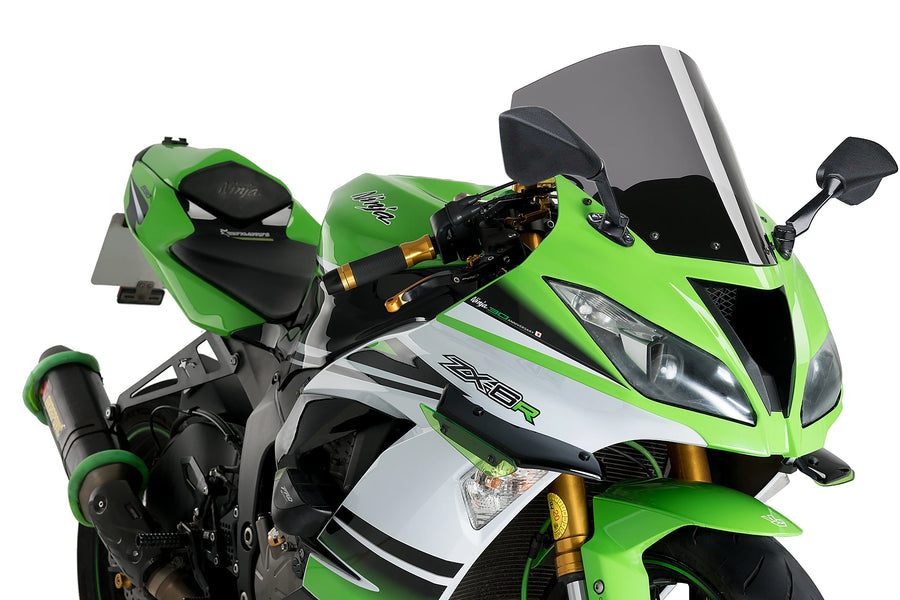 KAWASAKI ZX-6R NINJA [2018] - Obrazovka R-Racer | Tónované | PUIG 3629H