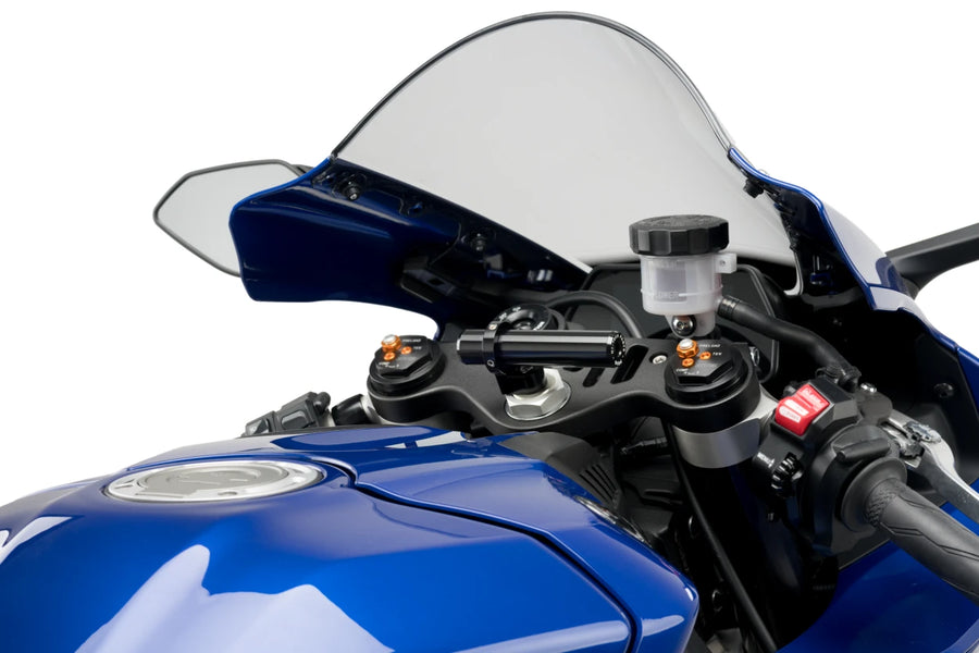 YAMAHA YZF-R1 RACE [2025] – držák a pouzdro na mobilní telefon – stříbrný