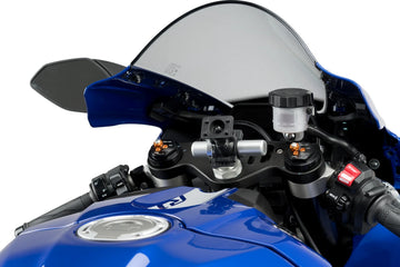 YAMAHA YZF-R1 RACE [2025] – držák a pouzdro na mobilní telefon – stříbrný