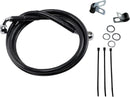 harley davidson fxsts [DRAG SPECIALTIES] – rozšířená sada černé vinylové brzdové šňůry-1