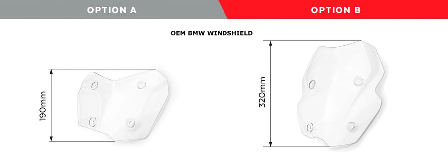 BMW F 750 GS [2024] – cestovní okno – tónované