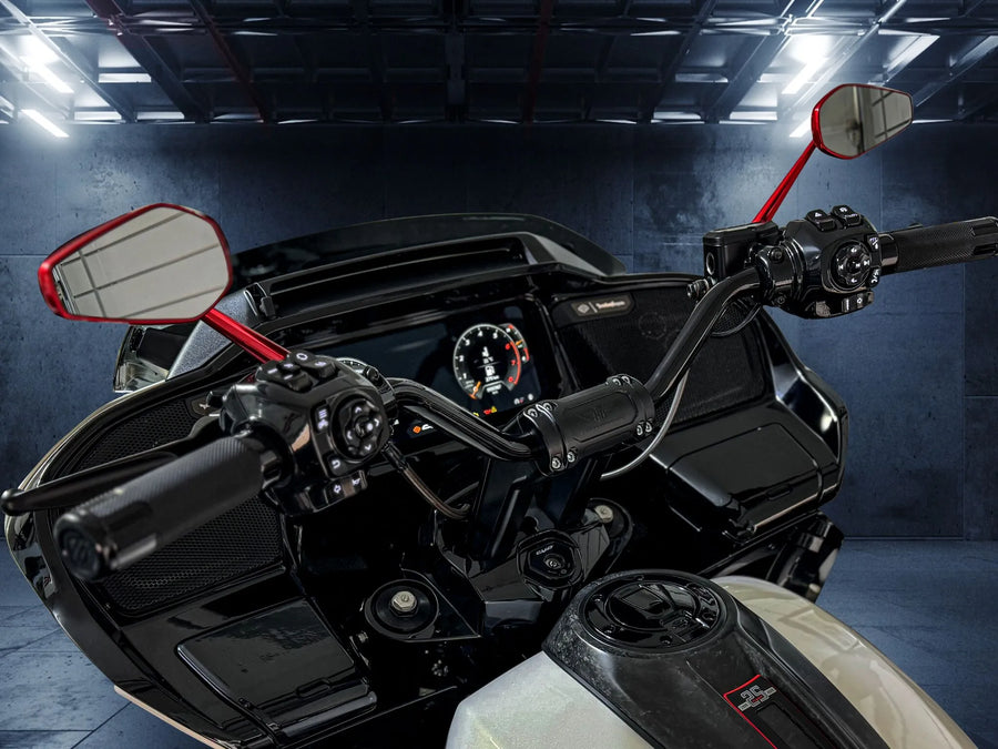 harley davidson touring [HEINZ BIKES] – 1" řídítka klubového stylu