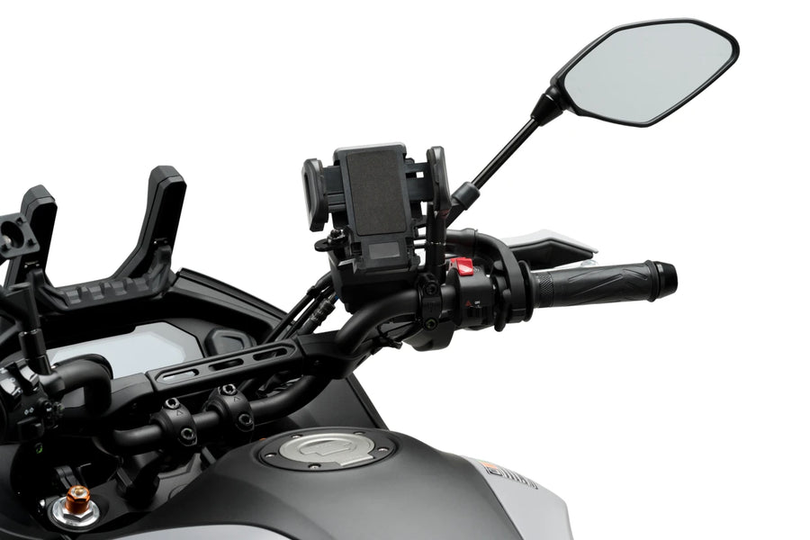 SYM SYMPHONY SR 50 [2025] – Držák na mobil a ochranné pouzdro – Černé