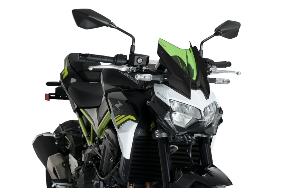 KAWASAKI Z 900 SE [2024] - Čelní sklo nové generace Sport | Zelená | PUIG 3840V