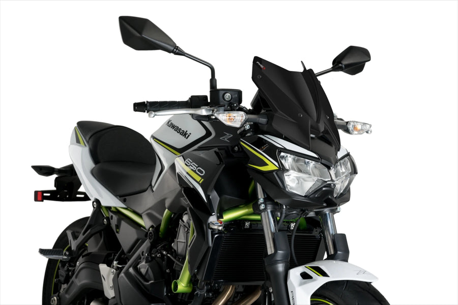 BMW F 900 R [2025] - New Generation Sport Windschild | Schwarz | PUIG 3864N