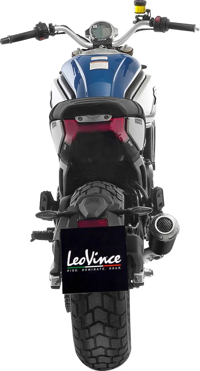cf moto 700 cl x dědictví [LEOVINCE] – násuvný tlumič LV-10