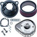 Harley-Davidson XL 1200 C Sportster Custom [2020] - Mini Teardrop Stealth Luftfilter-Kit – Oberfläche: Silber – Bild 1