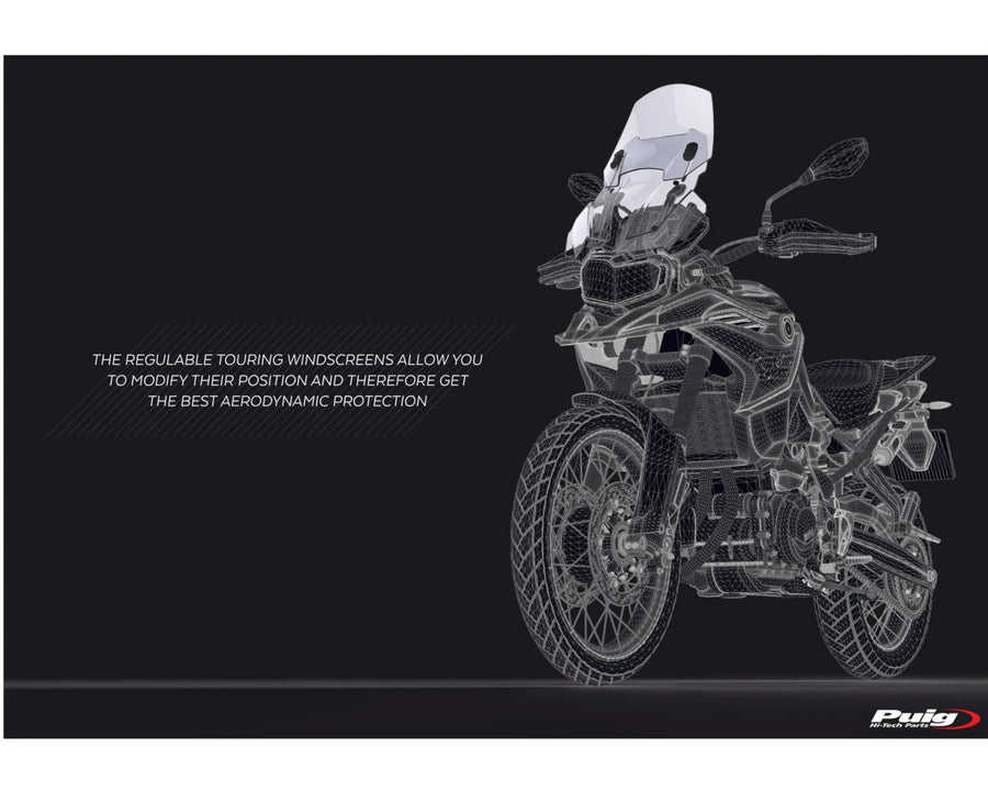 BMW F 750 GS [2024] – Nastavitelné čelní sklo – silně tónované