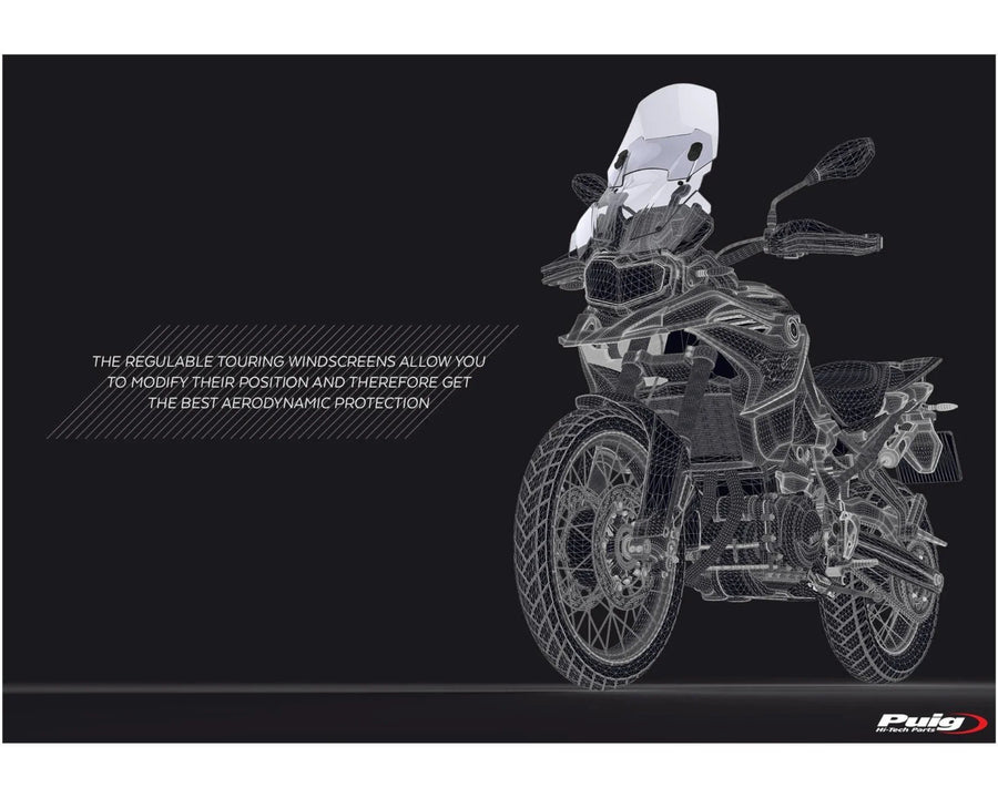 BMW F 750 GS [2024] – Nastavitelné čelní sklo – silně tónované