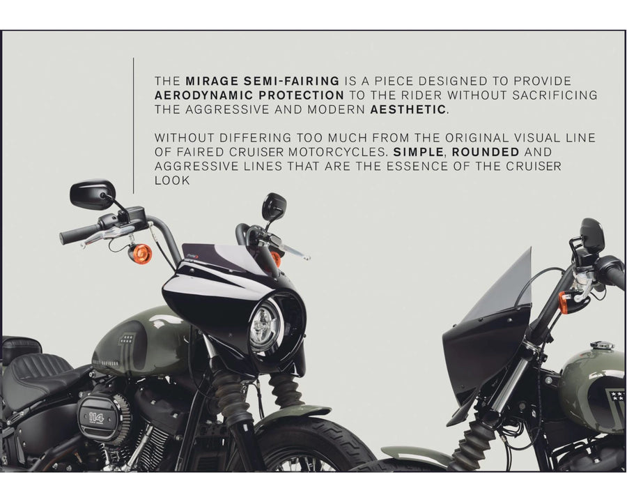 HARLEY DAVIDSON SOFTAIL STREET BOB FXBB [2019] – Mirage – Transparentní
