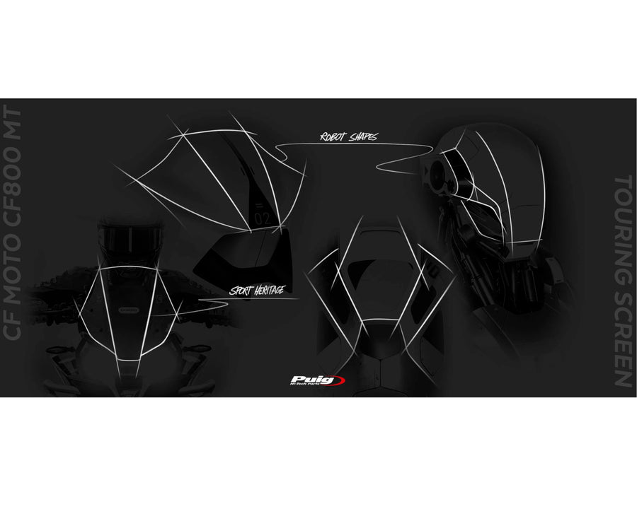 CFMOTO 800MT EXPLORE [2025] – Touring Screen – Tónovaná