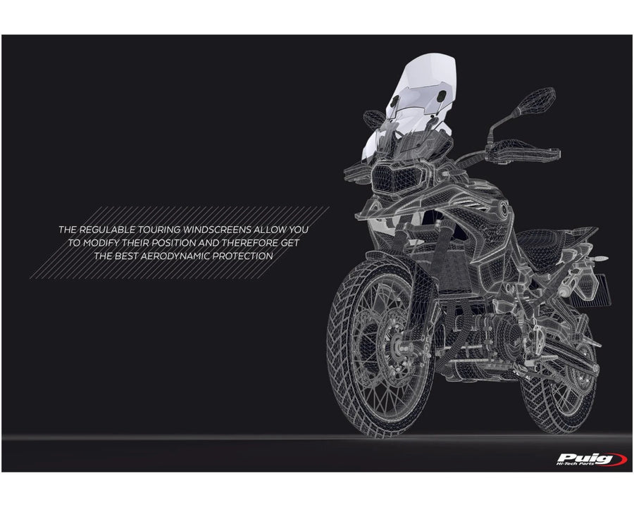BMW F 750 GS [2024] – Nastavitelná obrazovka – Transparentní