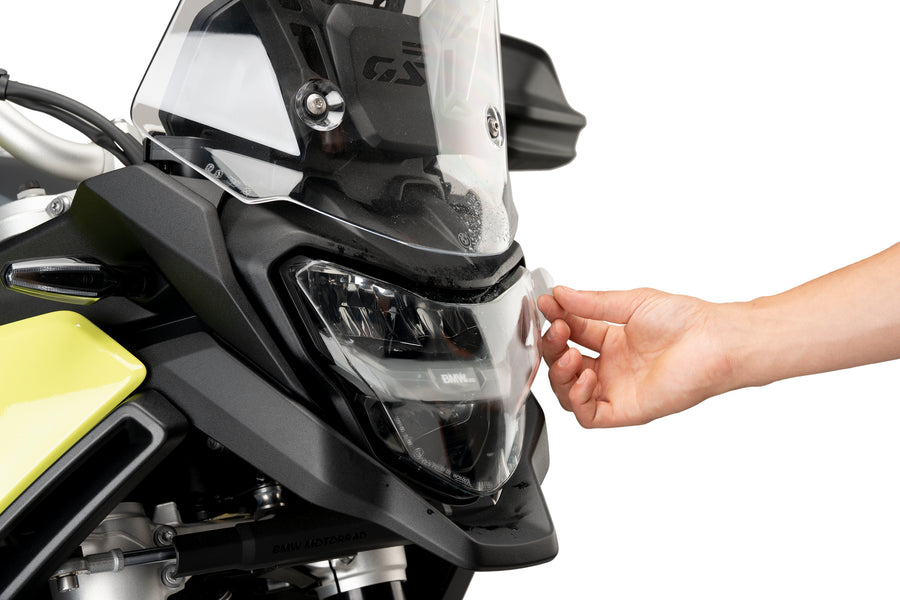 BMW F 900 GS [2025] – Adhere ochrana světlometů – Transparentní