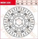 Honda Xl 125 V Varadero [2011-2016] - Bremsscheibe – Bild 8