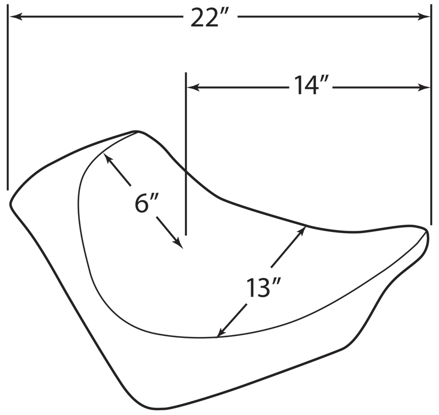 harley-davidson street bob [DRAG SPECIALTIES] – EZ-ON sólo sedadlo