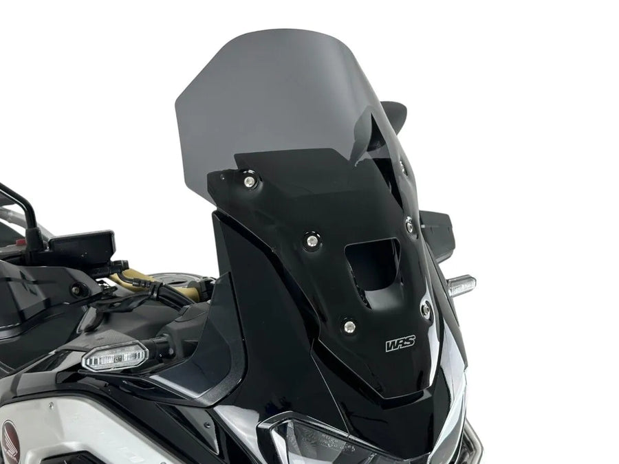 Honda CRF 1100 Africa Twin [WRS] – čelní sklo zblízka