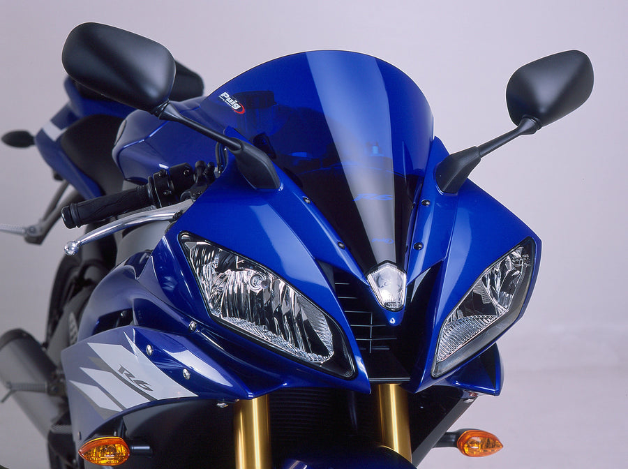 YAMAHA R6 2006–2007 - Standardscheibe | Blau | PUIG 4058A