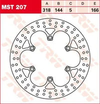 Harley-Davidson RH 1250 S Sportster S [2021-2024] - Brzdový kotouč - Typ: Plovoucí - Obrázek 5